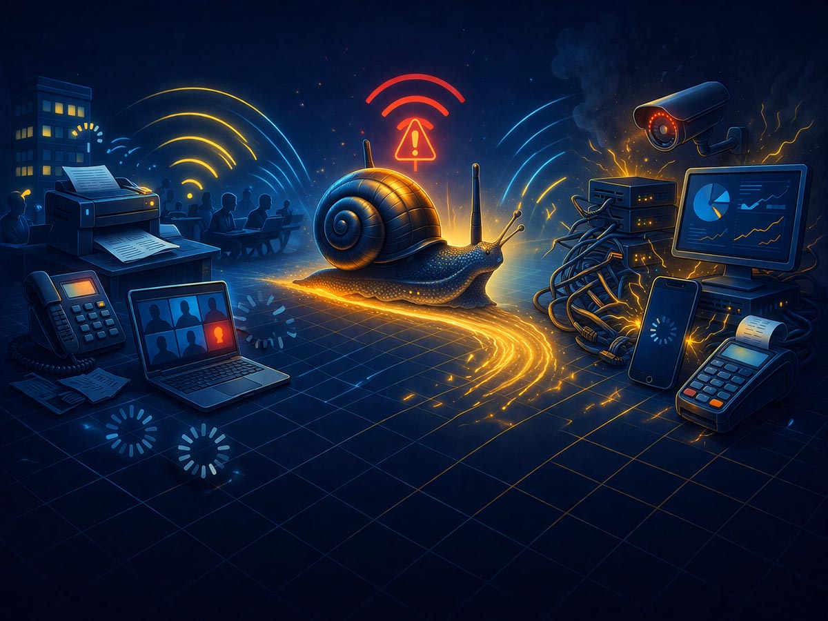 Pourquoi le WiFi de votre entreprise est lent ?