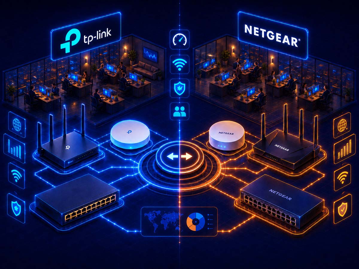 TP-LINK vs NETGEAR, comparatif.