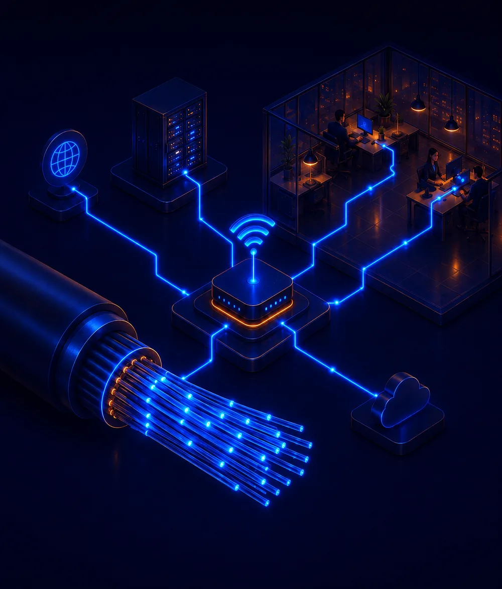 Comment fonctionne la fibre optique