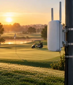 WiFi : Comment couvrir la totalité d&rsquo;un terrain de golf ?