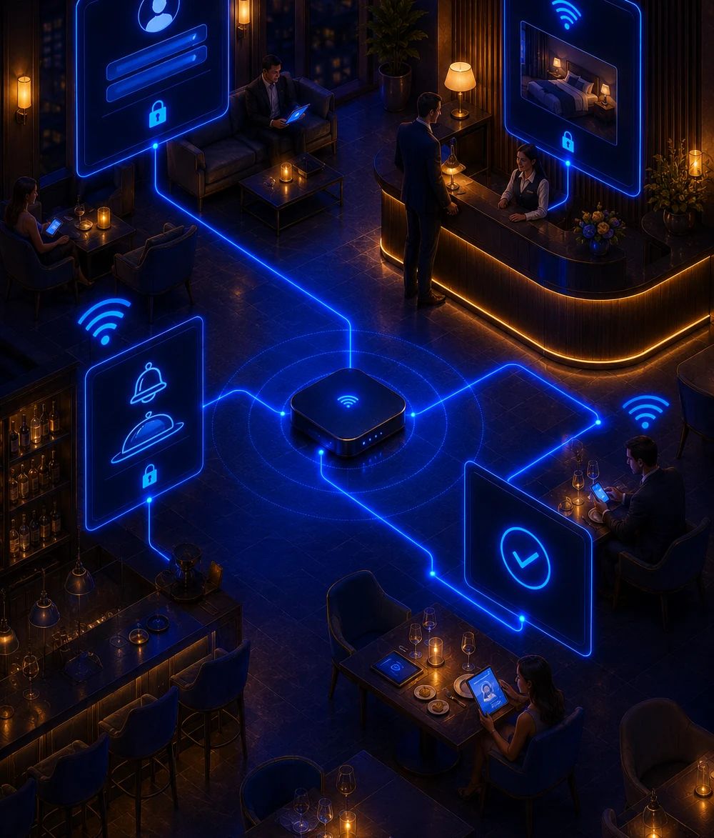 Comment configurer un portail captif WiFi pour votre hôtel ou restaurant ?